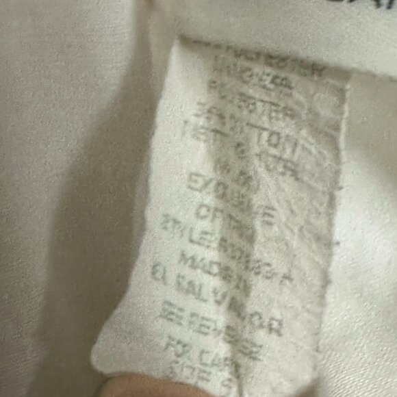 Vintage Bonnie Jean White Eyelet and Pink Satin Bow / Details Girls Size 5 - Picture 8 of 9